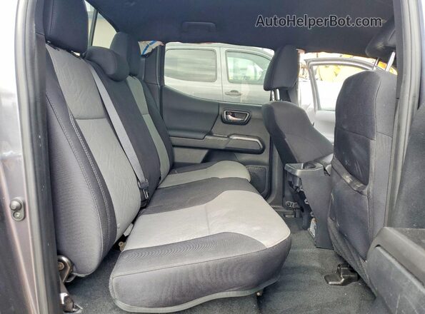 3TYCZ5AN8PT163548 2023 TOYOTA TACOMA Charcoal Widok tylnych siedzeń