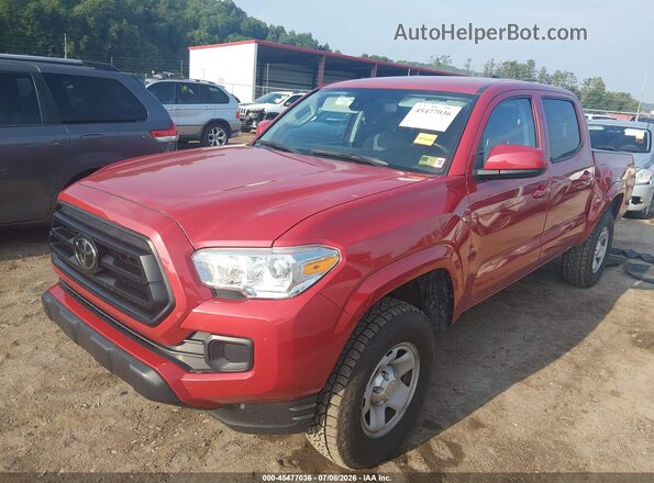 3TYCZ5AN8PT168975 2023 TOYOTA TACOMA Red Front left