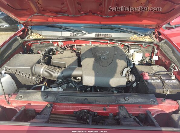 3TYCZ5AN8PT168975 2023 TOYOTA TACOMA Red Rear view