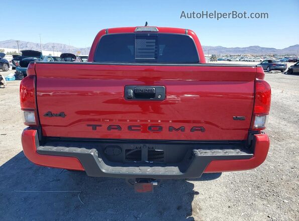 3TYCZ5AN8PT176039 2023 TOYOTA TACOMA Red Հետևի տեսք