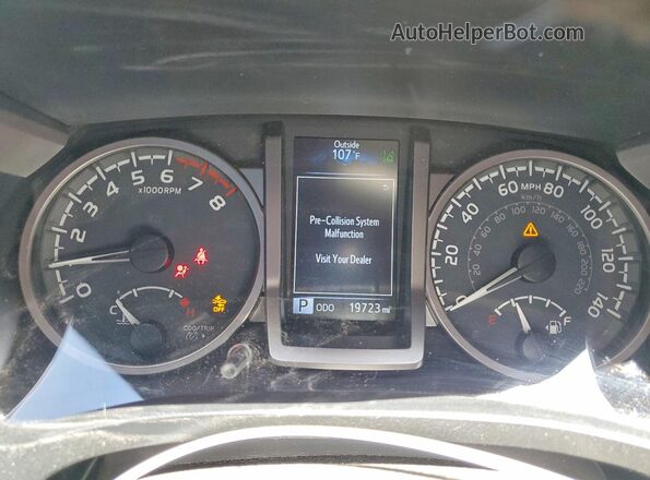 3TYCZ5AN8PT176039 2023 TOYOTA TACOMA Red Սարքավորումների վահանակի տեսք