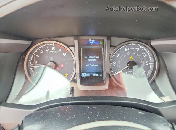3TYCZ5AN9PT111801 2023 TOYOTA TACOMA Gray Widok zestawu wskaźników