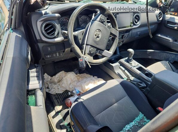 3TYCZ5ANXMT039907 2021 TOYOTA TACOMA Green Вид панелі приладів