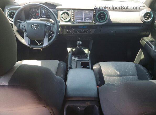 3TYCZ5ANXNT101310 2022 TOYOTA TACOMA Угольный Вид панели приборов