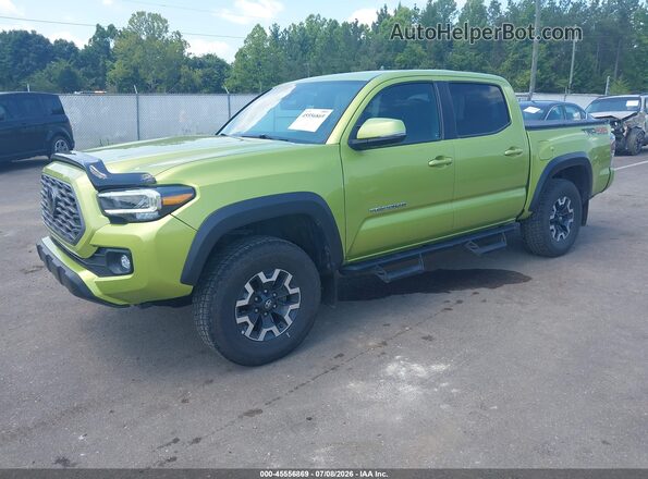 3TYCZ5ANXPT152485 2023 TOYOTA TACOMA Green Vista tres cuartos delantera izquierda
