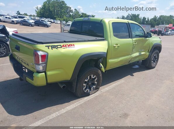 3TYCZ5ANXPT152485 2023 TOYOTA TACOMA Green Trasero derecho