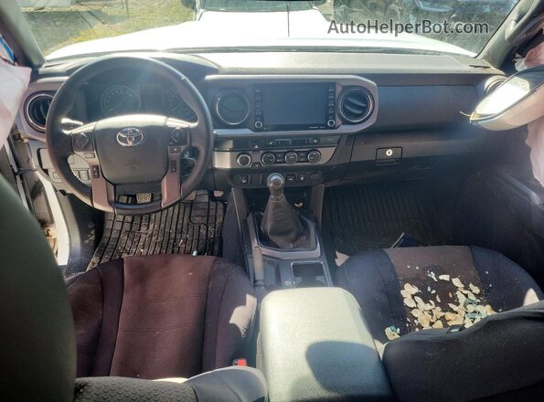 3TYCZ5ANXPT172932 2023 TOYOTA TACOMA White წინა პანელის ხედი