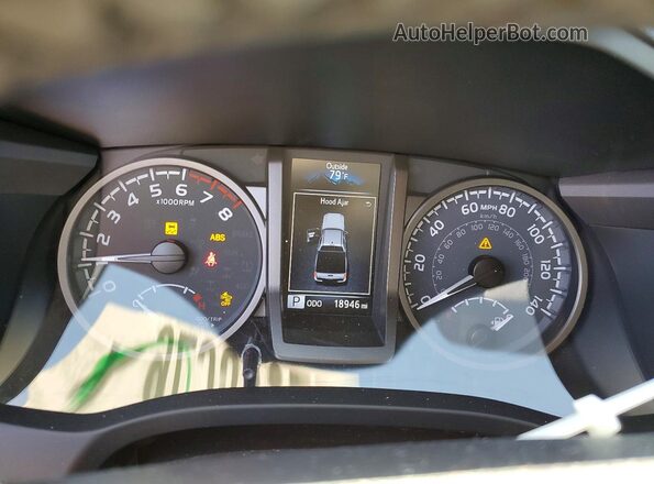 3TYDZ5BN5NT009492 2022 TOYOTA TACOMA White Вид щитка приладів