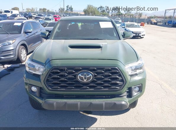 3TYDZ5BN5NT014949 2022 TOYOTA TACOMA Green Widok zestawu wskaźników