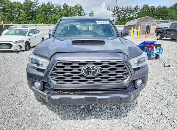 3TYDZ5BN9NT011164 2022 TOYOTA TACOMA Gray Դիմացի տեսք