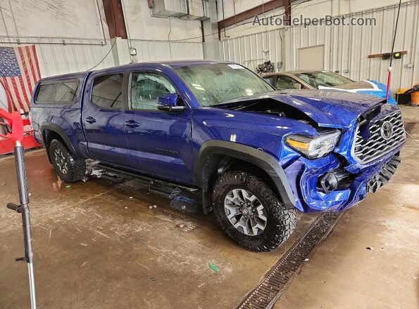 3TYDZ5BN9PT037850 2023 TOYOTA TACOMA Синий Передняя правая четверть