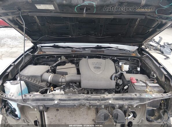 3TYDZ5BNXNT010380 2022 TOYOTA TACOMA Black Вид ззаду