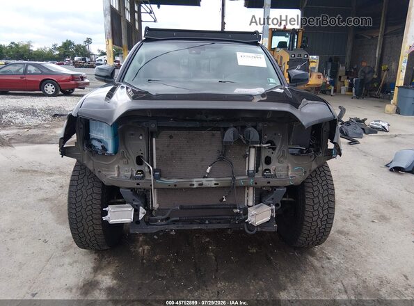 3TYDZ5BNXNT010380 2022 TOYOTA TACOMA Black Вид задньої частини салону