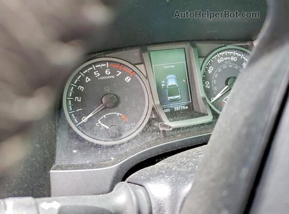 3TYDZ5BNXPT022080 2023 TOYOTA TACOMA White Вид щитка приладів