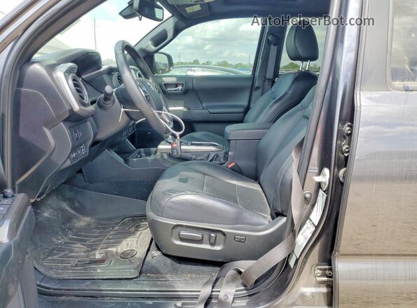 3TYEZ5CN4PT034132 2023 TOYOTA TACOMA Gray Вид салону спереду