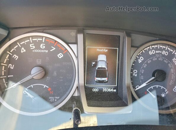 3TYGZ5AN5PT113031 2023 TOYOTA TACOMA Черный Вид щитка приборов