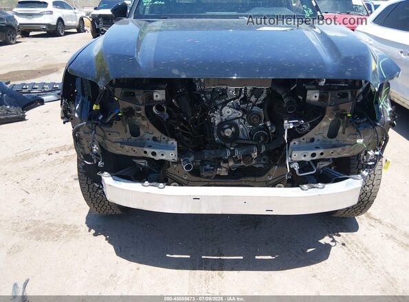 3TYJBAFN7ST021682 2025 TOYOTA TACOMA Black Դիմացի տեսք