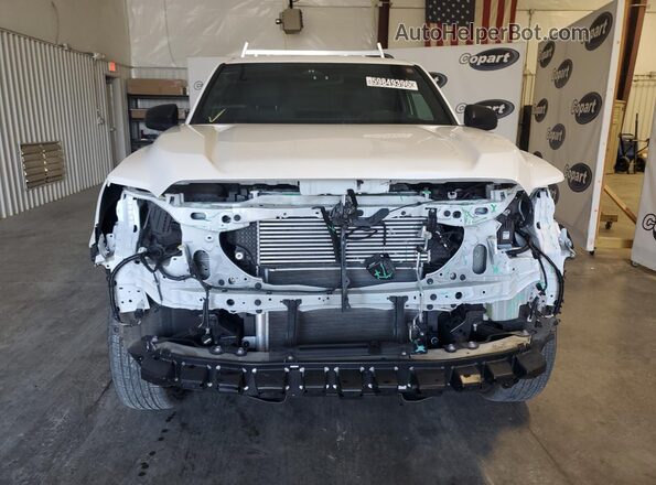 3TYJDAHN0RT006832 2024 TOYOTA TACOMA White Vista de la etiqueta del VIN