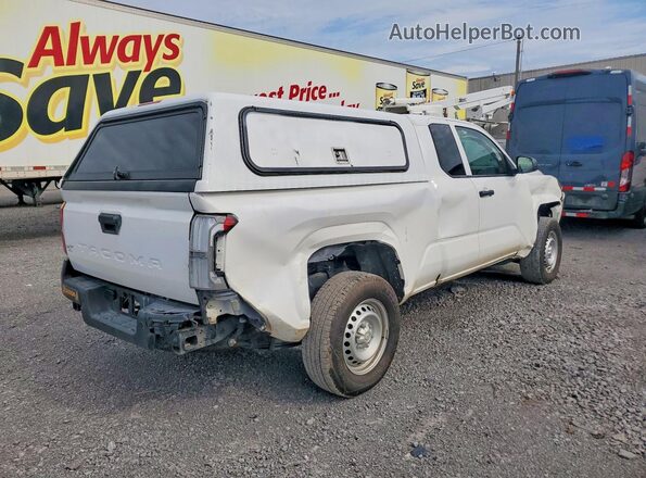3TYJDAHN0RT007690 2024 TOYOTA TACOMA White Trasero derecho