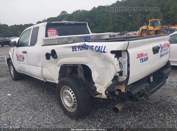 3TYJDAHN1ST028120 2025 TOYOTA TACOMA White Задня ліва чверть