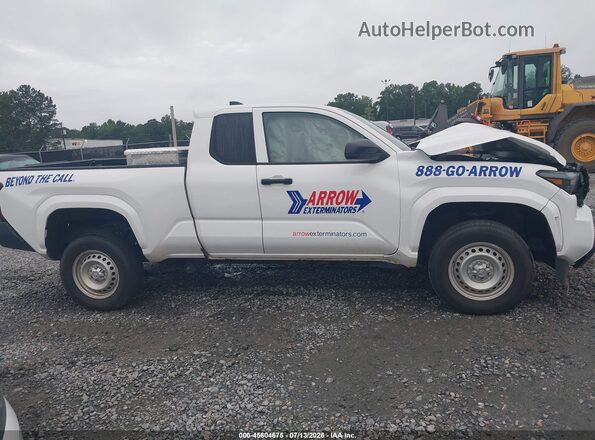 3TYJDAHN1ST028120 2025 TOYOTA TACOMA White Вид задньої частини салону