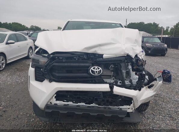 3TYJDAHN1ST028120 2025 TOYOTA TACOMA White Вид щитка приладів