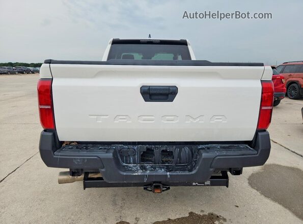 3TYJDAHN2ST034928 2025 TOYOTA TACOMA White Widok z tyłu