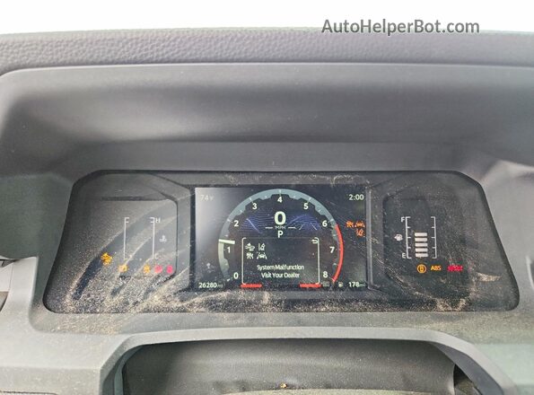 3TYJDAHN4RT008891 2024 TOYOTA TACOMA Белый Вид щитка приборов