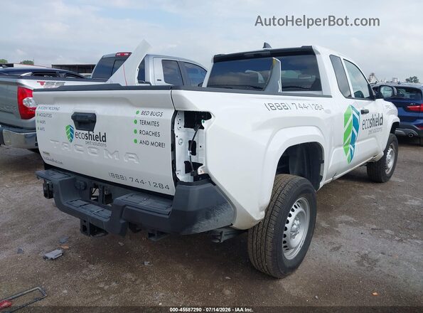 3TYJDAHN6TT045030 2026 TOYOTA TACOMA White Задня права чверть