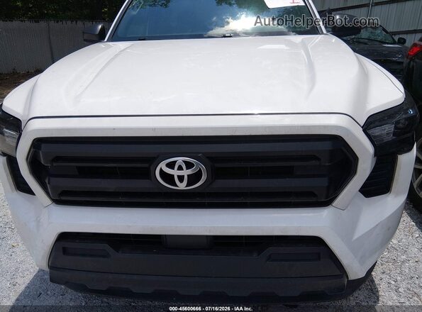 3TYJDAHN7ST024802 2025 TOYOTA TACOMA White Դիմացի տեսք