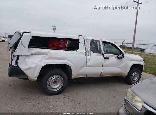 3TYJDAHN8RT008599 2024 TOYOTA TACOMA White Սալոնի հետևի տեսք