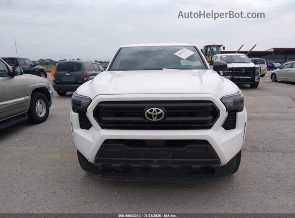 3TYJDAHN8RT008599 2024 TOYOTA TACOMA White Սարքավորումների վահանակի տեսք
