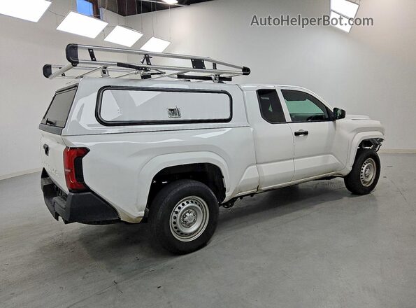 3TYJDAHNXRT007938 2024 TOYOTA TACOMA White Trasero derecho