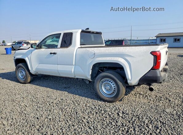 3TYJDAHNXST027435 2025 TOYOTA TACOMA Белый Задняя левая четверть