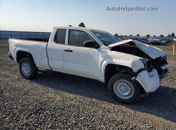 3TYJDAHNXST027435 2025 TOYOTA TACOMA Белый Передняя правая четверть