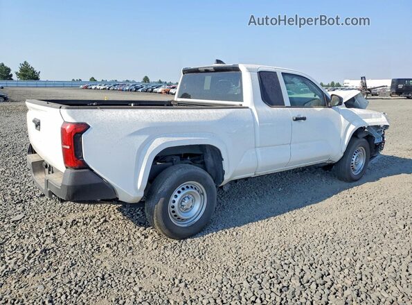 3TYJDAHNXST027435 2025 TOYOTA TACOMA Белый Задняя правая четверть