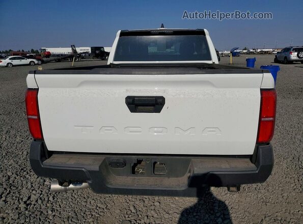 3TYJDAHNXST027435 2025 TOYOTA TACOMA Белый Вид сзади