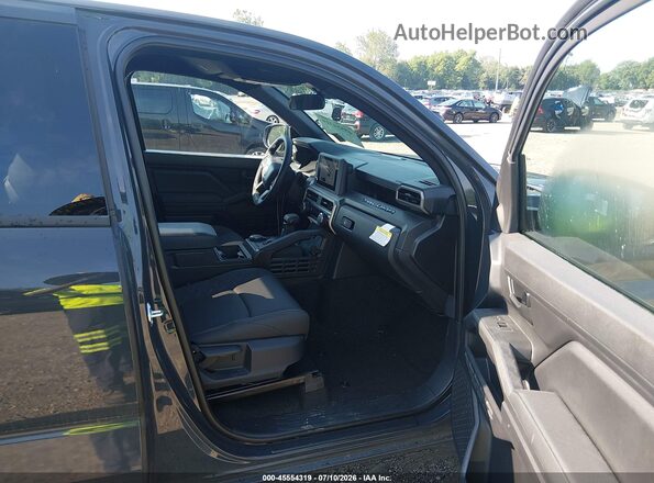 3TYJDAKN5ST021972 2025 TOYOTA TACOMA Gray წინა სალონის ხედი