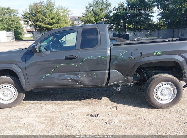3TYJDAKN5ST021972 2025 TOYOTA TACOMA Gray წინა ხედი
