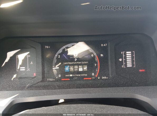 3TYJDAKN5ST021972 2025 TOYOTA TACOMA Gray უკანა სავარძლების ხედი