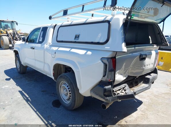 3TYJDAKN7RT004245 2024 TOYOTA TACOMA White Trasero izquierdo