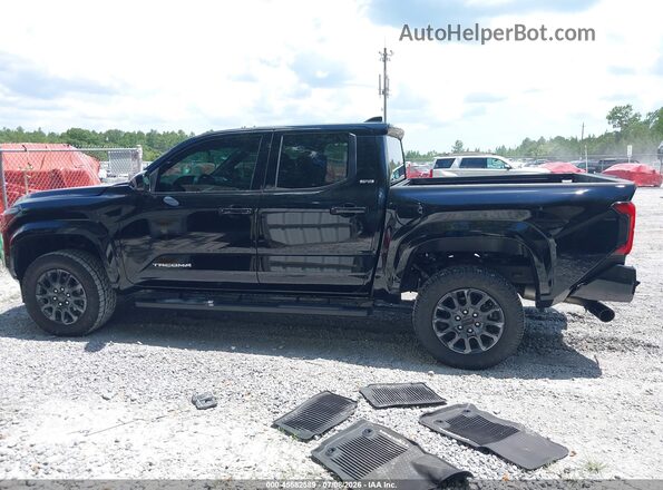 3TYKB5FN2ST024243 2025 TOYOTA TACOMA Black Սալոնի 360 աստիճան տեսք