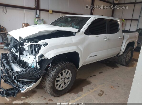 3TYKB5FN3ST019651 2025 TOYOTA TACOMA White Առջևի ձախ երեք քառորդ տեսարան
