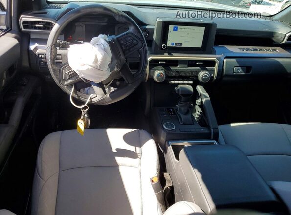 3TYKB5FN3ST027975 2025 TOYOTA TACOMA Gray Dashboard view