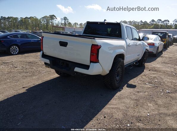 3TYKB5FN4RT000861 2024 TOYOTA TACOMA White Հետևի աջ