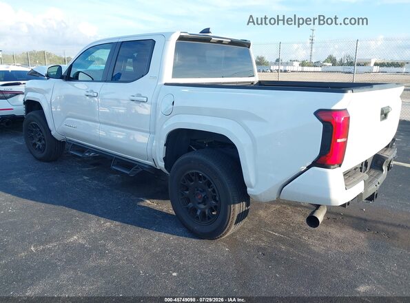 3TYKB5FN6ST025766 2025 TOYOTA TACOMA White Հետևի ձախ