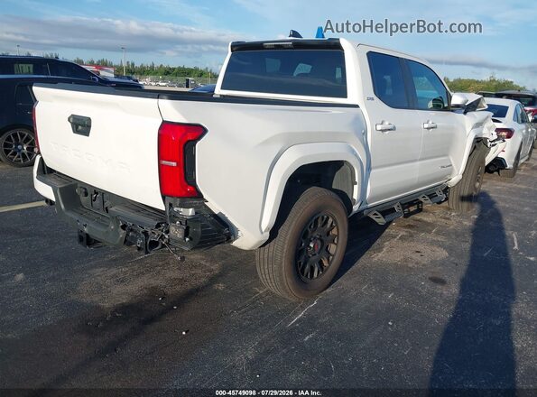 3TYKB5FN6ST025766 2025 TOYOTA TACOMA White Հետևի աջ