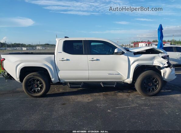 3TYKB5FN6ST025766 2025 TOYOTA TACOMA White Սալոնի հետևի տեսք