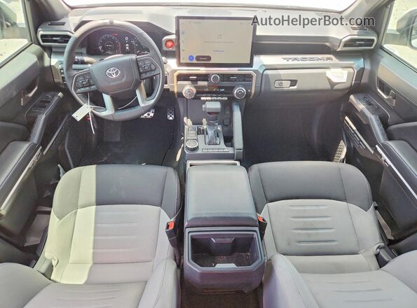 3TYKB5FN6ST030224 2025 TOYOTA TACOMA White Dashboard view