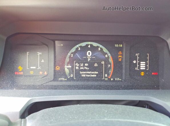 3TYKB5FN6TT032234 2026 TOYOTA TACOMA Red Սարքավորումների վահանակի տեսք